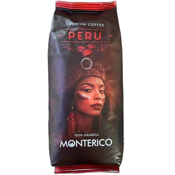 Кофе в зернах Monterico Peru Premium Coffee 1кг 469534 фото