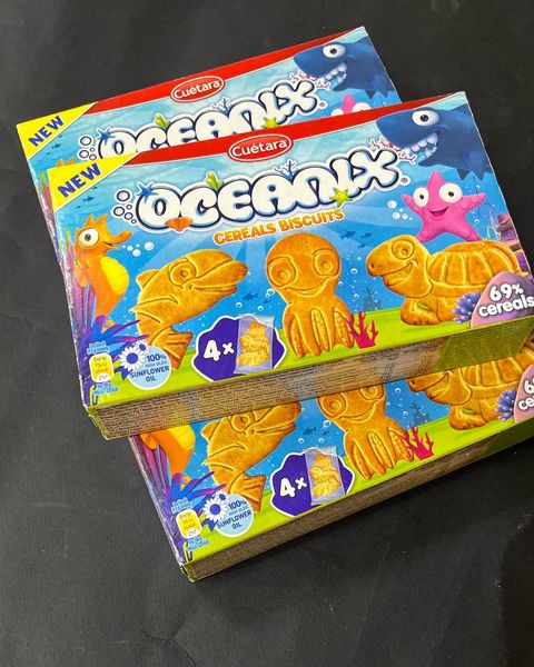 Печенье Guetara Oceanix со злаками Океаникс (110г) 475 фото