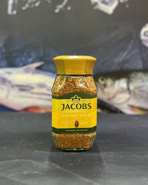 Кава розчинна Jacobs Cronat Gold, 200г 429 фото