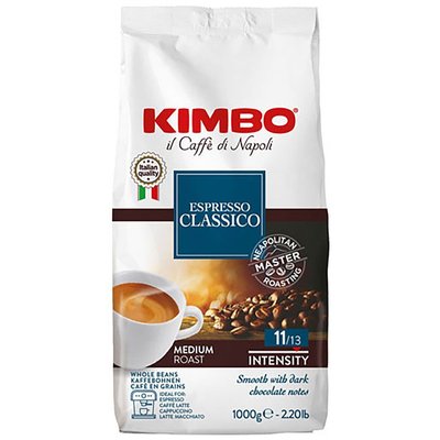 Кава у зернах Kimbo Espresso Classico, 1 кг 121013 фото