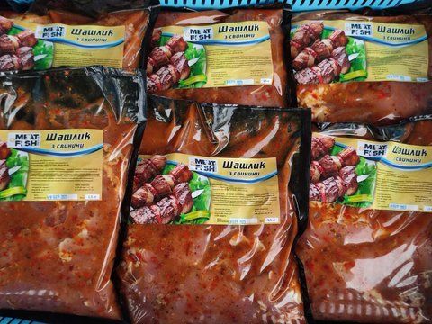 Шашлик зі свинини маринований с/м (фас 1,5кг) Meat or Fish 563 фото