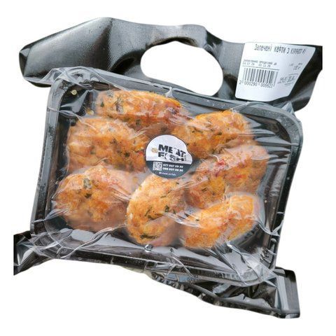 Запечені кефти з курячого філе с/м , вага, Meat or Fish 078580 фото
