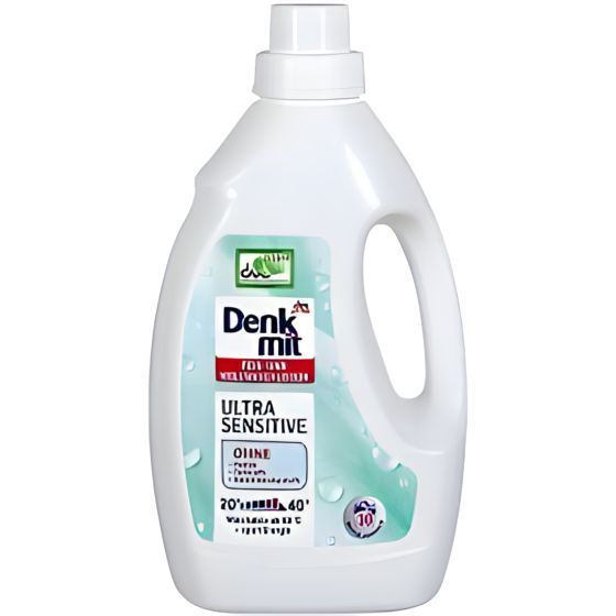 Denkmit Ultra Sensitive – гель для детского деликатного белья, 1500 мл. 907284 фото