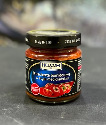 Брускетта медіоланська з томатами Helcom, 225г 170 фото