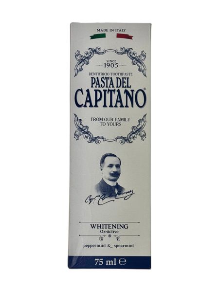 Pasta Del Capitano 1905 зубна паста Whitening 75мл 11005 фото