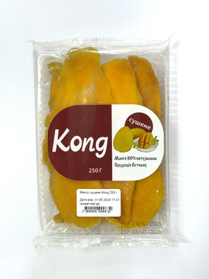 Манго сушеное Kong 250 г 995 фото