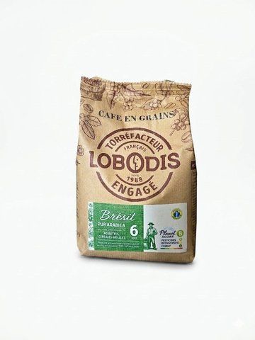 Кава Lobodis Brasil 500 г зерно 0033221 фото