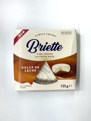 Сир мягкий Briette Dulche de Leche Бриет карамель (125г) 239 фото