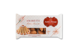 Печенье миндальное AMARETTI ANTICO BORGO М/У 200Г 202 фото