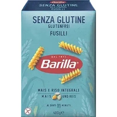 Макарони без глютену Barilla Fusilli Барілла (400г) 404 фото