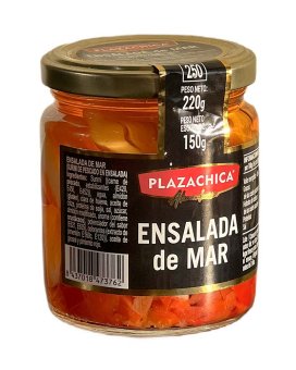 Морской салат из сурими в масле Plazachica Ensalada de Mar, 220 г 473762 фото