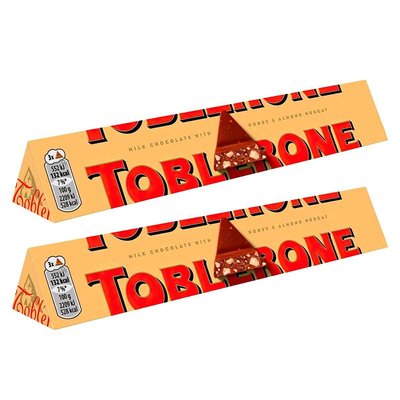 Шоколад молочный с медом и миндальной нугой Тоблероне Toblerone 100г 203 фото