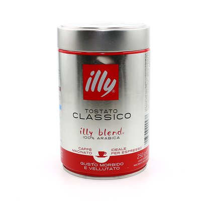 Кофе молотый illy Classico Espresso100% Arabica 250 г 900438 фото