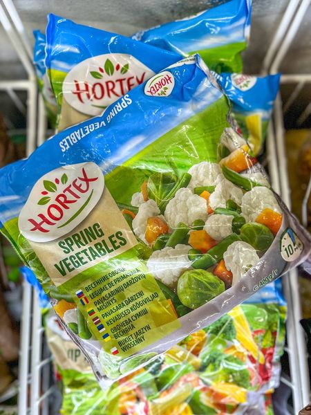 Суміш овочева Hortex Spring Vegetables Хортекс 400г 702 фото