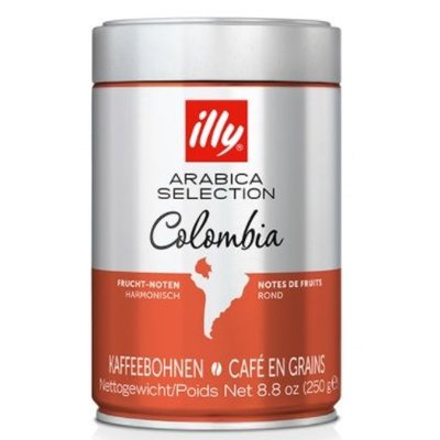 Кава в зернах illy Columbia, 250 г 104904 фото