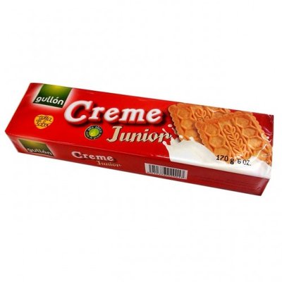 Печенье затяжное Gullon Creme Junior (170г) 205 фото