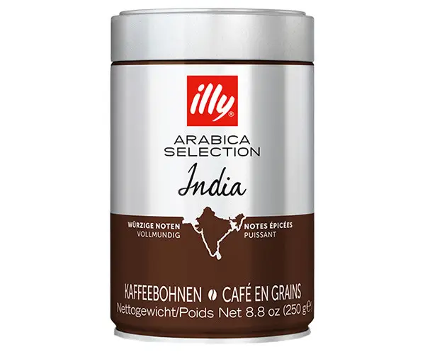 Кофе в зернах illy India 250 г 167299 фото