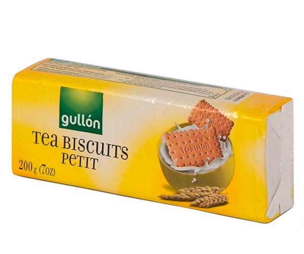 Печиво до чаю Gullon Tea Biscuits Petit (200г) 207 фото